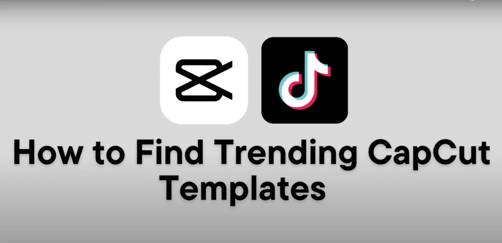 how to find capcut trending template