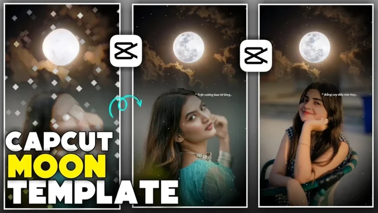 Moon Capcut Template